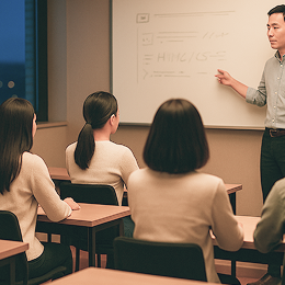 校舎と周辺の写真